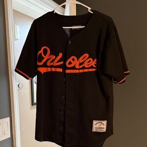 Black and Orange Orioles Jersey